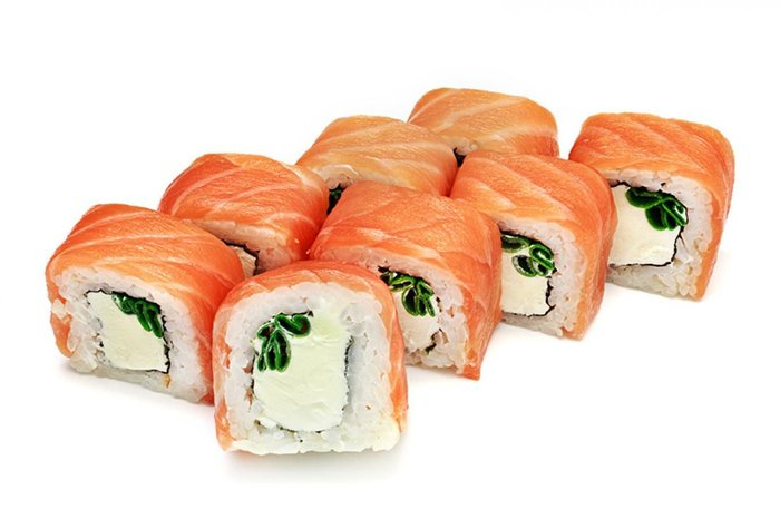 Филадельфия с копченым лососем