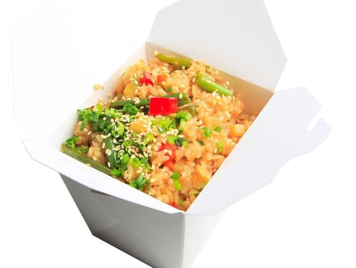 "Тяхан" с овощами