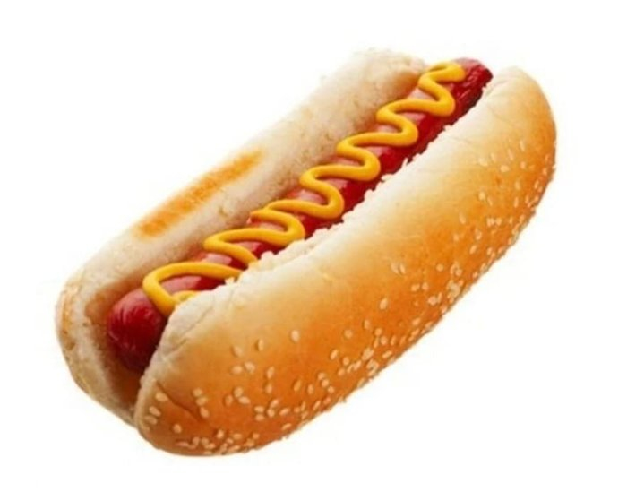 Хот Дог с молочной сосиской