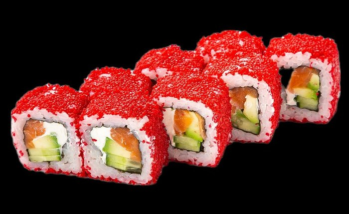 Калифорния с лососем