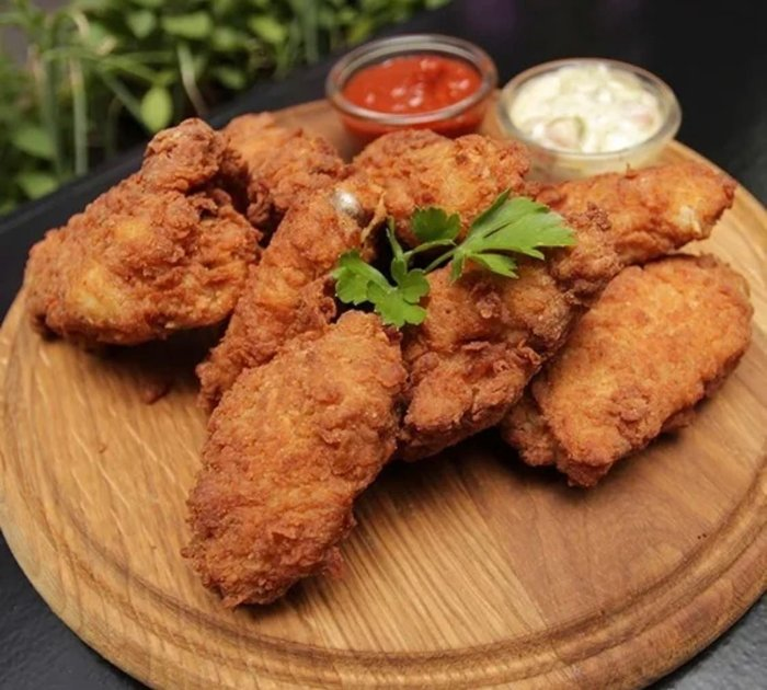 Крылышки в панировке 9шт